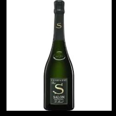 Salon 2015 blanc de blancs champagne bottle